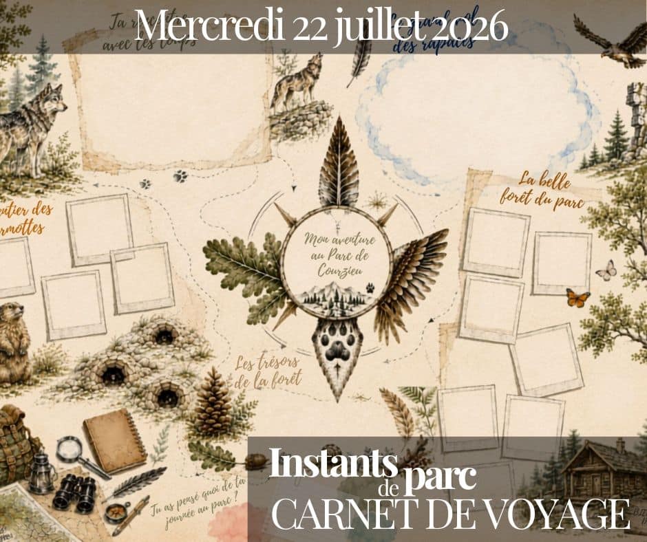 carte de voyage du parc