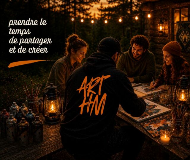 Vous pensez que Couleurs Sauvages est réservé à ceux qui savent peindre ? Pas du tout.

Mercredi soir, ArtHM sera là pour vous accompagner, partager ses techniques et surtout créer avec vous.

Aucun niveau demandé. L'idée n'est pas de réussir « une belle œuvre », mais de se laisser guider, essayer, échanger et profiter du moment.

Et pour prolonger la soirée : votre pique-nique brouette face aux loups, à la tombée du jour. 🐺

🎨 Création + rencontre avec ArtHM
🧺 Pique-nique brouette
🌄 Soirée au cœur du parc
📅 Mercredi 12 août à 19h

👉 Réservez maintenant votre soirée...
https://www.parc-de-courzieu.fr/12-aout-2026-soiree-couleurs-sauvages/