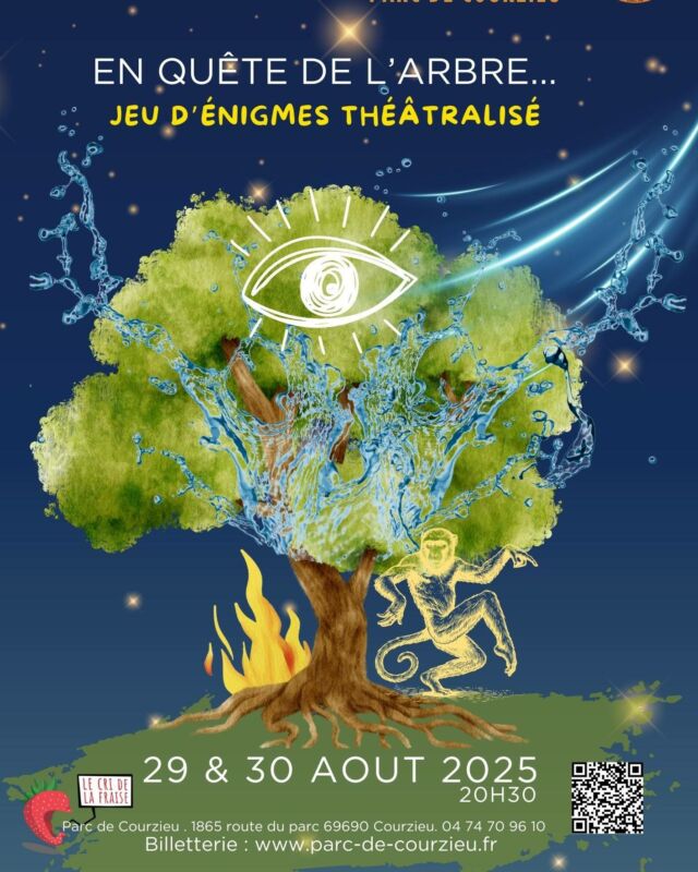 🌙 Quand le parc s’éteint, une autre vie commence…
Bienvenue dans l’univers mystérieux de la Nuit des Invisibles 2 🐾✨

Et si vous découvriez le Parc de Courzieu autrement ?

À la tombée du jour, la forêt s’anime, les bruits changent, les ombres prennent vie…

Venez mener l'enquête à la rencontre d’une nature invisible le jour, mais bien présente la nuit 🌲🌌. 

🦉 Bruissements d’ailes, murmures d’animaux, jeux de lumière et atmosphère artistique :
La Nuit des Invisibles vous invite à vivre la magie nocturne d’un parc animalier, comme vous ne l’avez jamais vue.

👨‍👩‍👧‍👦 Une sortie familiale originale, entre contemplation, surprise et émotion, au cœur des Monts du Lyonnais.

📅 Toutes les infos et réservations 👉
https://www.parc-de-courzieu.fr/nuit-des-invisibles-2025/

#NuitDesInvisibles #ParcDeCourzieu #ExpérienceNocturne #ParcAnimalierAutrement #NatureDeNuit #MontsDuLyonnais #SoiréeEnFamille #MagieSensorielle #ImmersionEnForêt #ÉmerveillementNocturne