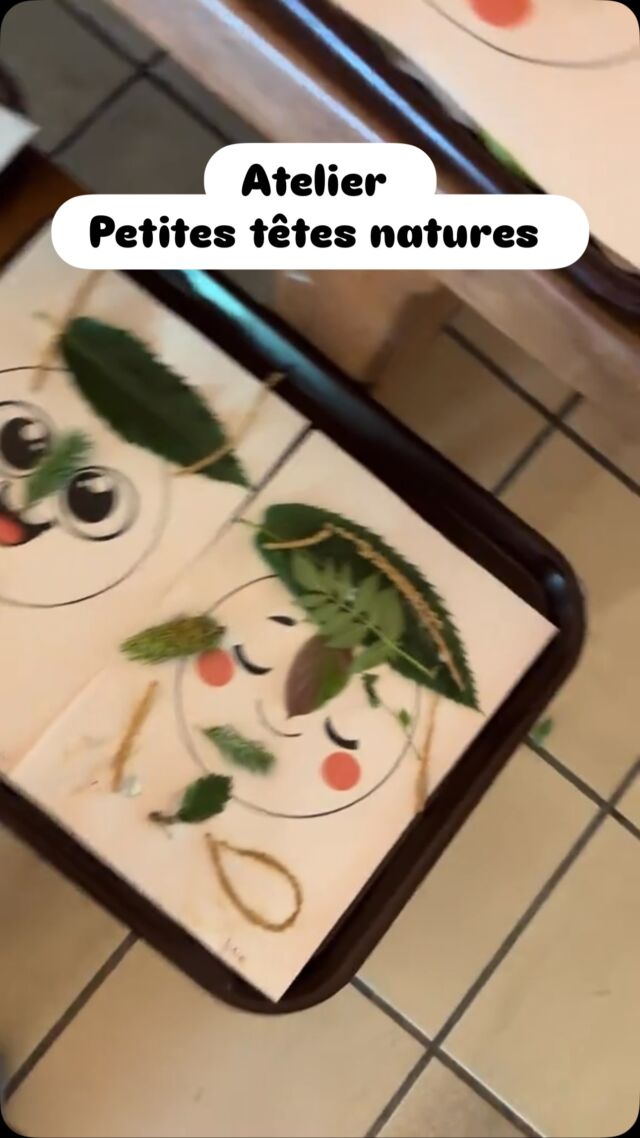 Les enfants étaient très créatifs aujourd’hui! 

Plein de têtes nature rigolotes . On adore ! 

Tout l’été des ateliers ludiques, créatifs et éducatifs pour découvrir la nature autrement.