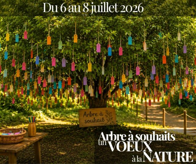 -- Du 6 au 8 JUILLET 2026 -- 

🌳✨ L'ARBRE À SOUHAITS ✨🌳

Et si vous laissiez une trace de votre passage au Parc de Courzieu ?

À l'entrée du parc vous attend un magnifique noisetier pas tout à fait comme les autres. Sur une étiquette colorée, écrivez un vœu, une pensée positive, un rêve ou un message qui vous tient à cœur, puis accrochez-le à ses branches.

Peu à peu, l'arbre se couvre de couleurs et de beaux messages qui dansent au gré du vent. Une œuvre collective pleine de poésie, d'espoir et de bonne humeur, créée par tous nos visiteurs.

Avant de commencer votre visite ou juste avant de repartir, prenez quelques instants pour participer à cette belle aventure et laisser la nature porter votre message. 💚

📍 À l'entrée du Parc de Courzieu
💰 Gratuit pour les visiteurs du parc. Réservé aux individuels. 
👨‍👩‍👧‍👦 Tout public

#ParcDeCourzieu #ArbreÀSouhaits #Nature #PenséesPositives #MontsDuLyonnais #SortieNature #Famille #ÉtéAuParc